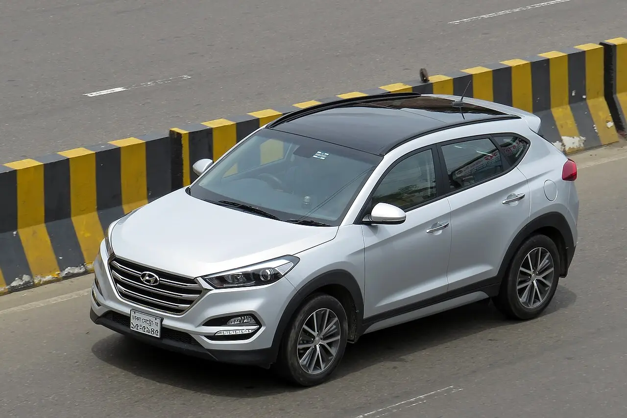 2019 款现代 Tucson 自动挡 SUV 无事故 空调很冷